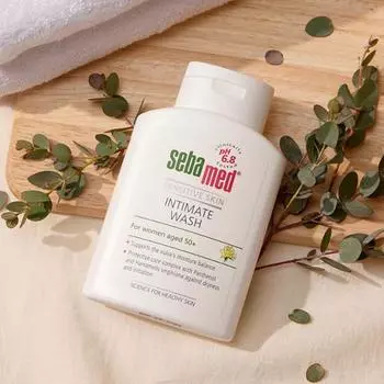 Себамед Средство для интимной гигиены pH6,8 (женское очищающее средство) 200мл (для 50+),Корейские женские товары