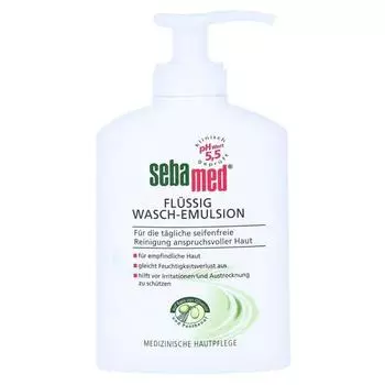 Sebamed Жидкая моющая эмульсия Олива (Распылитель) 200мл