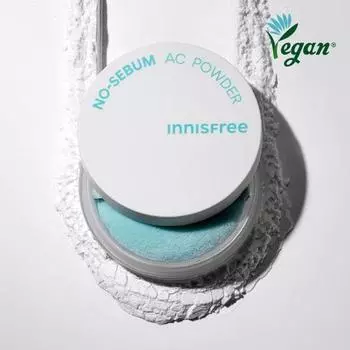 [Sebum Trouble] Innisfree No Sebum AC Powder 5г, корейская косметика, KPOP