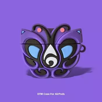 Second Generation and Third Generation Airpodspro2 Wireless Bluetooth Earbuds Case 3 Generation 4 Generation 5 Generation Silicone Balala The Fairies AirPods 4 Noise Reduction Black Magic Fairy]