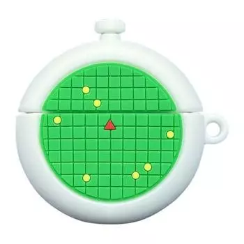 Second Generation and Third Generation Airpodspro Wireless Bluetooth Earbuds Case 3 Generation 4 Generation 5 Generation Silicone Drop-Resistant Anime AirPods Pro /Pro2 Neutral Dragon Ball radar]