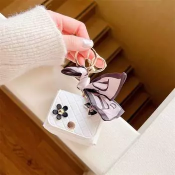 Second Generation Protective Case Appleair3 Earphone Case Ipods4 Huaqiang North Wireless Shell 7 5 5 3 6 4 I12 Classic Style Case 7 Generation Shel Apple AirPods 2 Towel bag [white]]