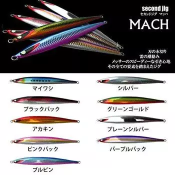 SecondStage Metal Jig второй джиг MACH 007 зеленое золото 225 г (Второй этап)