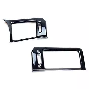SecondStage Nissan ELGRAND E52 Late Compatible Duct Panel Piano Black SHN0100BLK