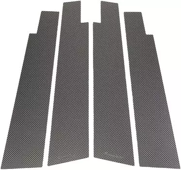 SecondStage Suzuki Swift Sport Pillar Garnish для автомобилей с настоящим карбоном (Второй этап) Козырек, Стиль/S013D1C