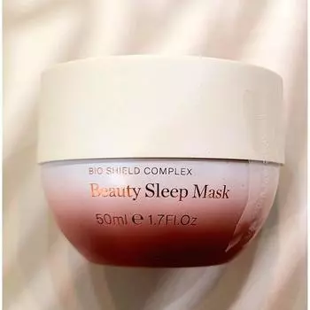 Secret Cosmetics Bio Shield Complex Beauty Sleep Mask 50ml Clear Skin Vitality Gel Cream Type Mask, 1 piece