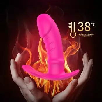 Secret Love беспроводной пульт дистанционного управления носимый вибратор-бабочка с подогревом уличный вибратор для флирта взрослые эротические секс-товары Heated Remote Control