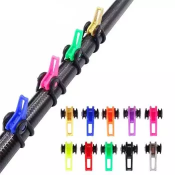Secure Keeper Holder Lure Accessories Jig Hooks Safe Keeping For Fishing Rod Tool Bait Casting оранжевый