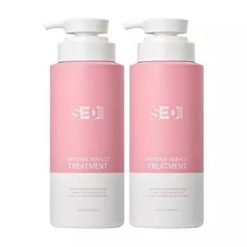 Sedi treatment for beauty salon procedures, large-capacity protein hair pack to revive dead hair, 2 packs, 500ml