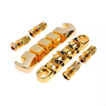 Седло бас-гитары, струнодержатель, цинковый сплав с соответствующими установочными винтами, заменяет