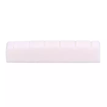 Седло для 6-струнной гитары Профессиональные гайки для гитарного бриджа из кости буйвола Запасные части для прочных музыкальных инструментов