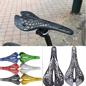 Седло для велосипеда MTB, подушка для велосипедного сиденья с пауком, ультралегкие противоударные аксессуары для велосипеда saddle красный