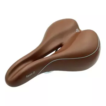 Седло VELO Comfort Voam Boam Series Brown [Swan O] V-образная пена VL-4290 коричневый