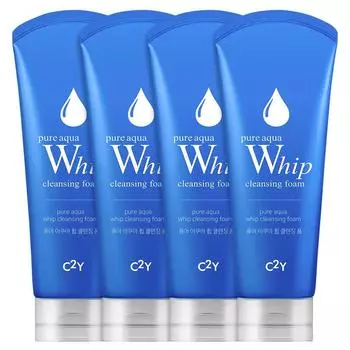 Пенка для умывания See2Y Natural Island Pure Aqua Whip, 220 мл, 4 шт.