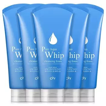 See2Y Pure Aqua Whip Очищающая пенка большого объема, 220 мл, 5 шт.
