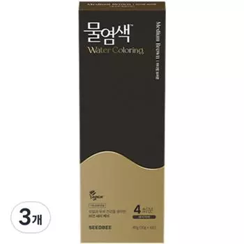 Seed B Premium Water Dye Season 2, Medium Brown, 3 pcs.