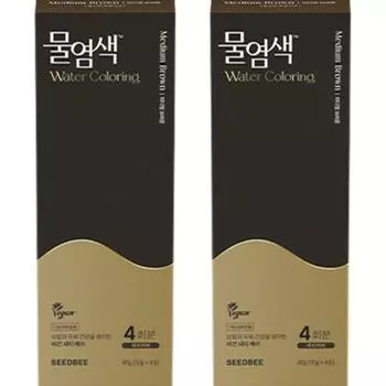 Seed B Premium Water Dye Season 2 4p, medium brown, 2 pcs.