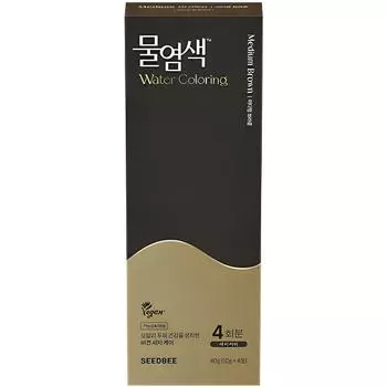 Seed B Premium Water Dye Season 2 4p, Medium Brown, 1 pc.