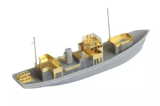 Seed Hobby Вторая мировая война Японский флот Патрульный катер Тип 1 Набор из смолы SDH700023 1/700