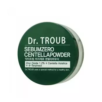 Seedmul Dr.Trup Sebum Zero Centella Powder 5 г Пудра для впитывания масла, 1 шт.