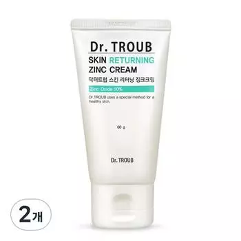 Seedmul Dr.Trup Восстанавливающий крем для кожи с цинком, 60г, 2 шт.