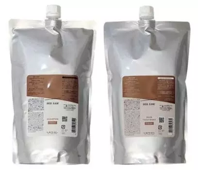 Seesaw Hair Scalp Shampoo 800 мл x Hair Treatment 800 мл [Набор продуктов] (В обтяжку) &
