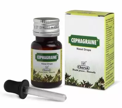 Сефагрейн (15 мл), Cephagraine Nasal Drops, Charak