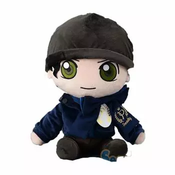 Sega Detective Conan Preciality Special Plush Toy 1 Type Shuichi Akai синий
