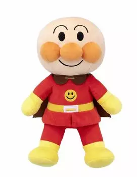 SEGA FAVE Anpanman Fluffy Smile Plush Toy Tight L Anpanman