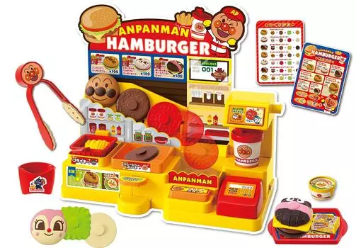 SEGA FAVE Anpanman Juju Korokoro Talking Hamburger Shop Toy Awards 2021 Премия за выдающиеся достижения в категории игрушек для совместной игры [категория Япония]