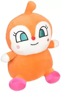 SEGA FAVE Anpanman Mochifuwa Marshmallow Plush Mini Dokin-chan