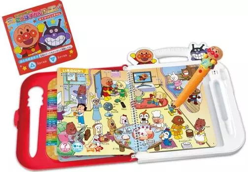 SEGA FAVE Mini Zukan Anpanman Kotoba Zukan Premium [Прогулка включена] красный