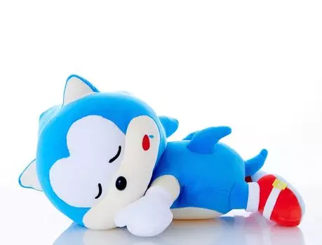 SEGA Fave SONIC FRIENDS Mochifuwa Good Night Plush Sonic &