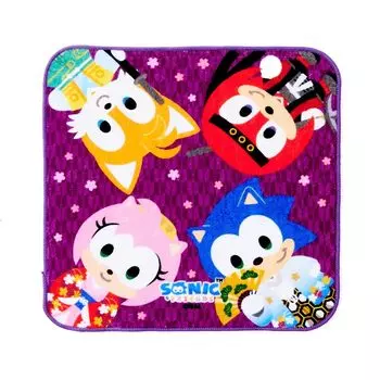SEGA Fave SONIC FRIENDS Полотенце для рук D & (Сэнгоку Фиолетовый)
