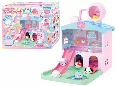 SEGA FAVE Spoon Pet Sanrio Персонажи Scoop and Turn Spoon Pet House