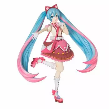 Sega Hatsune Miku Series Super Premium Figure 1 тип в общей сложности «Hatsune Miku-Ribbon Heart» розовый