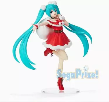 Sega Hatsune Miku Series Super Premium Фигурка Рождество 2020 «Hatsune Miku» (Приз)