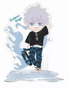 Sega Lucky Lottery Jujutsu Kaisen G Prize Acrylic Stand SPLASHBATTLE Re [Satoru Gojo]