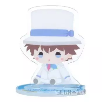 Sega Lucky Lottery Online Detective Conan White & Black D Prize Acrylic Stand Phantom Thief Kid