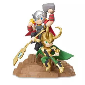 SEGA Marvel Thor Loki Gurihiru Art Luminasta Figure &