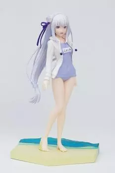 Сега Ре:Zero Starting Life in Another World Премиум-фигурка Эмилия EMT Летний день