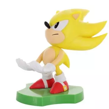 SEGA Super Sonic Earphone Phone Cable Guy Mini Collector с классической лицензированной фигуркой [Изысканная игра] Hold em - - & Holder, Stand, Twist, Sonic,
