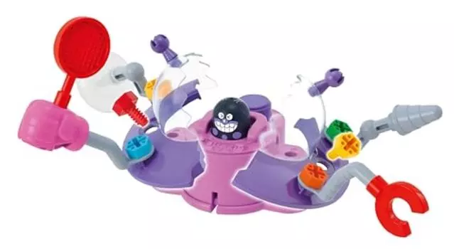 SEGA TOYS Anpanman Kuminate DIY Breakaway Crush! Винт Винт Бикин НЛО