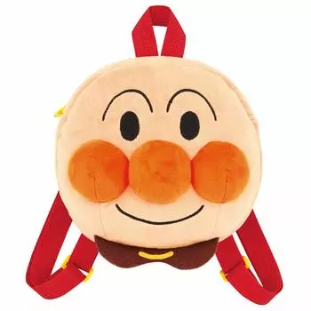 SEGA TOYS Anpanman Рюкзак с пушистым лицом Anpanman бежевый
