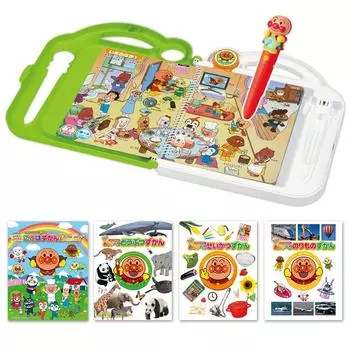 SEGA TOYS Anpanman Я хочу узнать Kotoba Zukan Premium Knowledge Zukan Large Collection Set больше! &