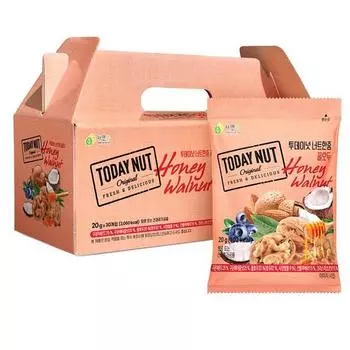 Сегодня Орехи Орехи Горсть Мед Грецкие Орехи Подарочный Набор, 1 Коробка, Корейские Орехи