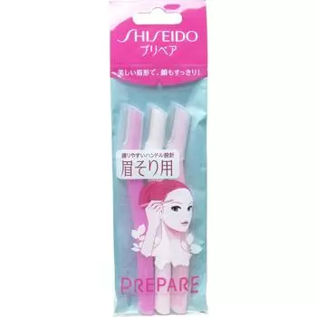 Сегодня подготовьтесь к бритью бровей, набор из 3 штук x 20 штук [Fine Shiseido]