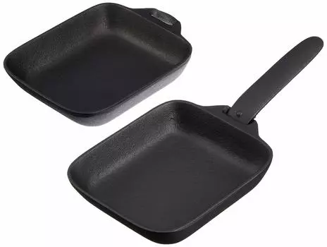 Seieido Nanbu Tetsu Chokotto Набор из 2 кастрюль, F-348 чёрный