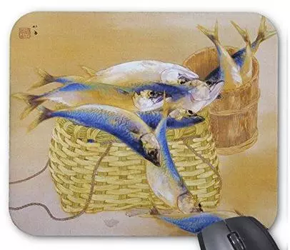 Seiho mouse Photopad masterpiece Takeuchi s Saba pad (Japanese series) (A)