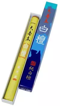 Seikado incense large incense 1 long piece sticks, sandalwood, коричневый
